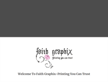 Tablet Screenshot of faithgraphix.com